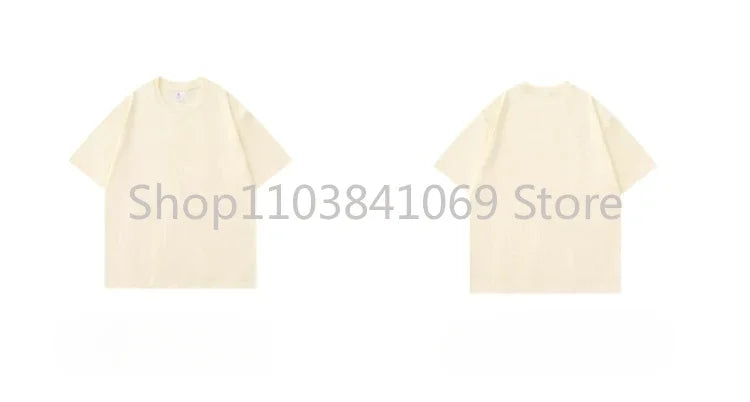 Velosa™ Heavyweight Cotton Tee – Breathable, Wrinkle-Free Minimalist Shirt for Men