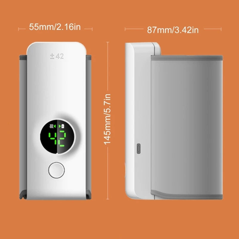 Velosa™ Portable Bottle Warmer — USB Heating Wrap for Baby Bottles