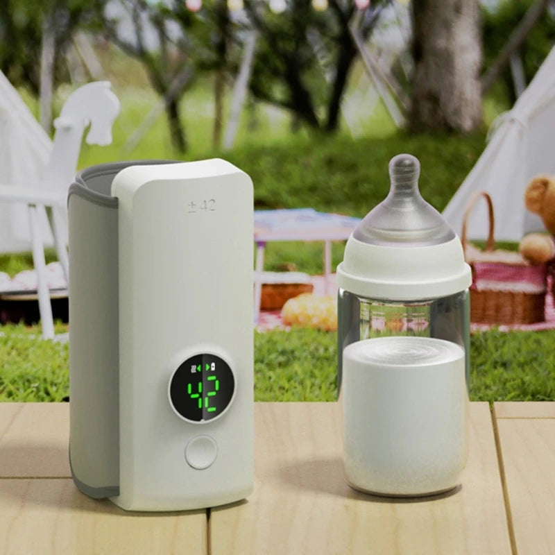 Velosa™ Portable Bottle Warmer — USB Heating Wrap for Baby Bottles